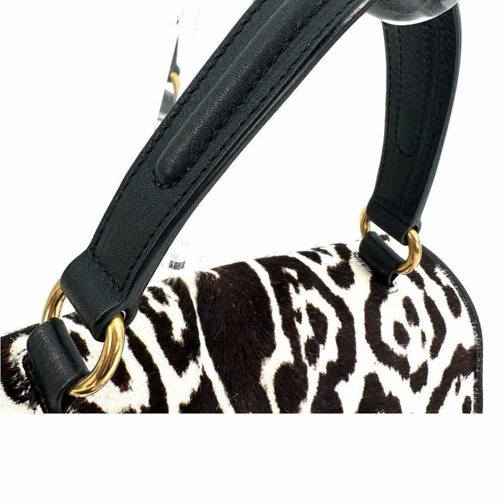 RARE! Yves Saint Laurent animal Print Pony Hair bag - Picture 8 of 14